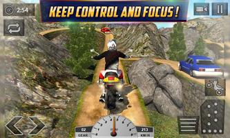 Crazy Offroad Hill Biker 3D capture d'écran 3