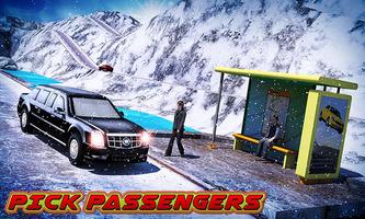 Offroad Hill Limo Driving 3D الملصق