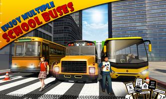 Schoolbus Driver 3D SIM ภาพหน้าจอ 3