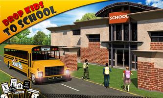 Schoolbus Driver 3D SIM تصوير الشاشة 2