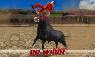 Angry Bull Simulator captura de pantalla 2