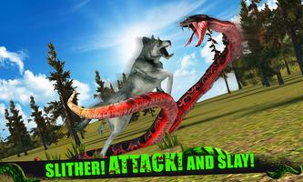 Angry Anaconda Attack 3D capture d'écran 2