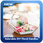 Icona Adorable DIY Floral Candles