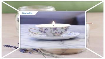 برنامه‌نما Adorable DIY Floral Candles عکس از صفحه