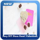 Easy DIY Disco Heart Valentines APK