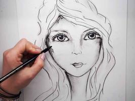 How To Draw Face Affiche