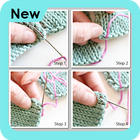 Knitting Technique Step by Step icône