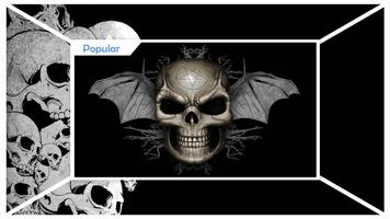 Skull Wallpaper اسکرین شاٹ 1