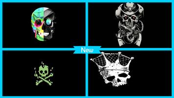 Skull Wallpaper اسکرین شاٹ 3