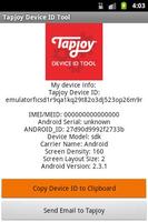 Tapjoy Device ID Tool 海報