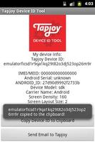 Tapjoy Device ID Tool ภาพหน้าจอ 1