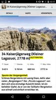Klettersteigatlas Südtirol syot layar 3