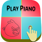 Piano Angry Bird-icoon