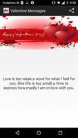 Valentine Messages capture d'écran 3