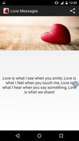 Love messages 2017 (cute love) تصوير الشاشة 1