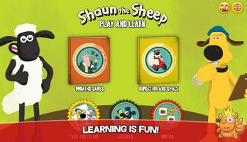 Shaun learning games for kids plakat