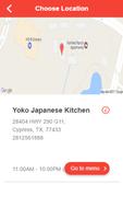 Yoko Japanese Kitchen تصوير الشاشة 1