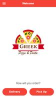 Greek Pizza & Pasta पोस्टर