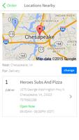 Heroes Subs and Pizza স্ক্রিনশট 1