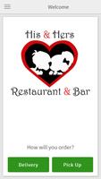 His & Hers Restaurant & Bar Plakat