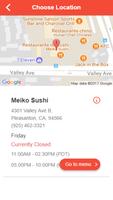 Meiko Sushi স্ক্রিনশট 1