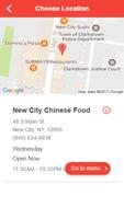 New City Chinese Food تصوير الشاشة 1