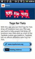 Toys for Tots MA capture d'écran 2