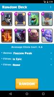 Random Clash Royale Deck capture d'écran 1