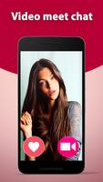 Video dating, meet chat poster