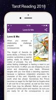 Tarot card Readings & Horoscopes 2018 capture d'écran 2