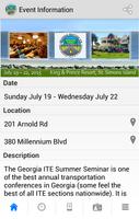 Georgia ITE Summer Seminar screenshot 2