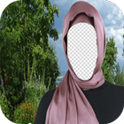 Hijab Scarf Photo Editor ไอคอน