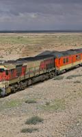 Morocco Railroad Jigsaw Puzzles Game plakat