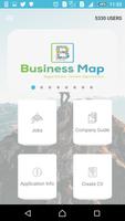 Business map poster