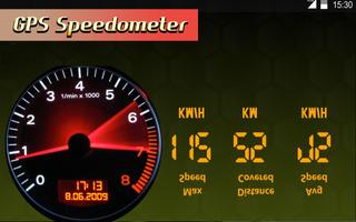 GPS Speedometer & Compass - Trip Tracker اسکرین شاٹ 1