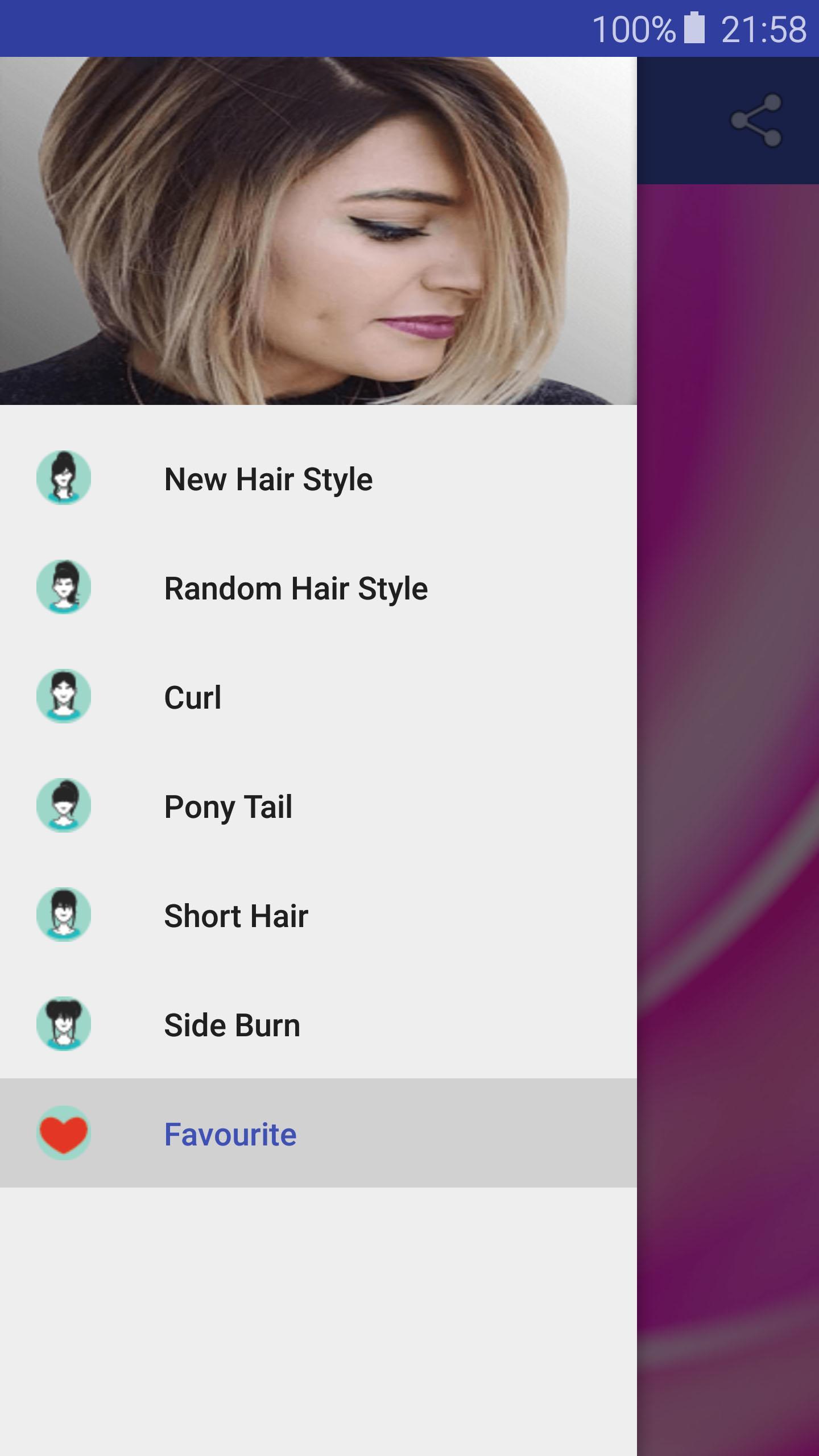 Hair cut Style for girls APK pour Android Télécharger
