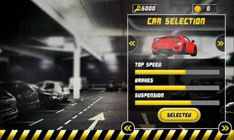 Car Parking Test Simulation 3D capture d'écran 1