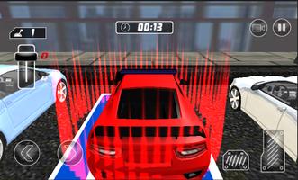 Car Parking Test Simulation 3D capture d'écran 3