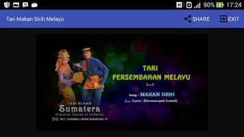 Tari Makan Sirih Melayu capture d'écran 2