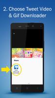 Tweet Video & Gif Downloader imagem de tela 1