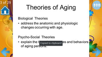 Theories of Aging स्क्रीनशॉट 1