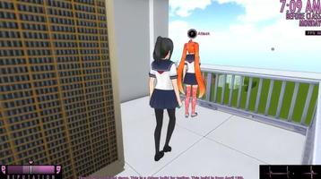 Yandere Simulator - High School Simulator. 海报