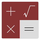 Calculator square root icône