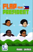 Flap Your President Affiche