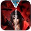 Itachi Zipper Lock Screen