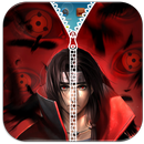 Itachi Zipper Lock Screen APK