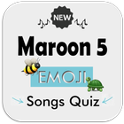 Maroon 5 Emoji Songs Quiz biểu tượng