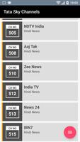 Channel List Tata Sky imagem de tela 1