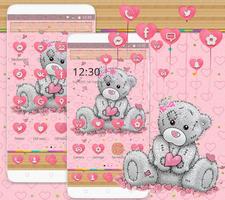 Lovely Teddy Bears Theme – Cute toy bear স্ক্রিনশট 1