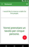 Italian Travel Phrases captura de pantalla 3